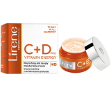 Lirene C+D Vitamin Energy tief feuchtigkeitsspendende und nährende Creme für alle Hauttypen 50 ml
