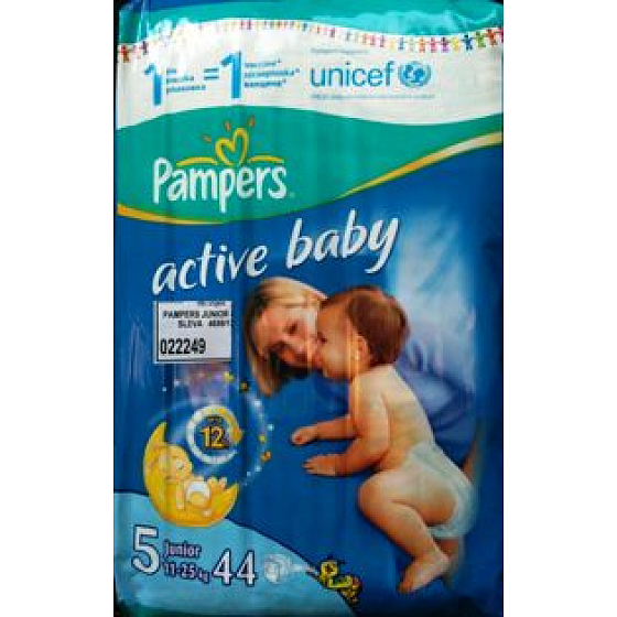 Pampers Active Baby 5 Junior 11-25 kg Windelhöschen 44 Stück
