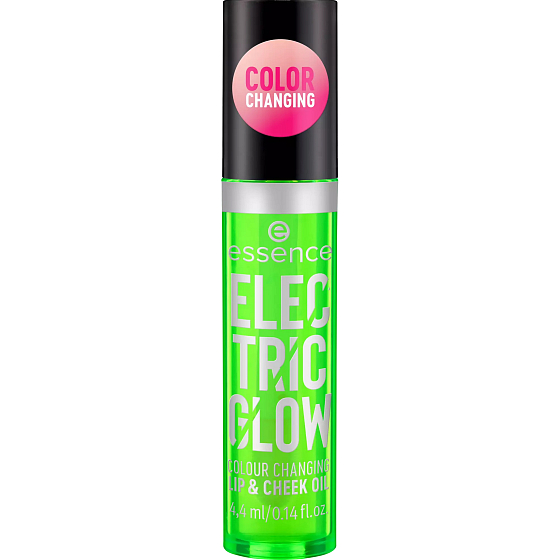 Essence Electric Glow Farbwechselndes Lippen- und Wangenöl 4,4 ml