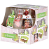 Emocio Dekor Weihnachtscollage Duftkerze Glas 80 x 72 mm