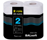 Balsoft kuchyňské utěrky 2 vrstvé 10 m, 2 kusy – měkké a pevné utěrky pro efektivní sušení a údržbu v kuchyni, s výbornou absorpcí vody.