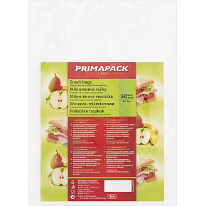 Primapack Mikrotüten, 25 × 35 cm, 50 Stück