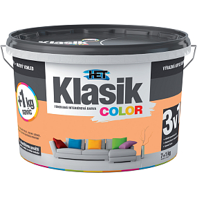 Het Klasik Color Malerfarbe, 0777 Aprikose, 7+1 kg
