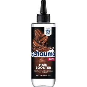 Schauma Men Hair Booster Tonikum für Haare mit Koffein, 200 ml
