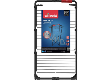 Vileda Mixer 3 Ultimate stojanový sušák na prádlo, sušící plocha 30 m, černý