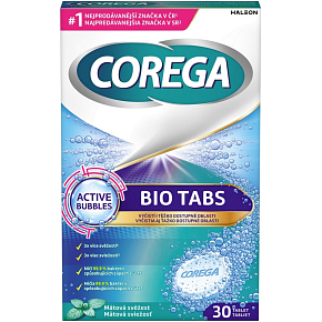 Corega Bio Tabs Reinigungs-Tabletten 30 Stk.