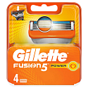 Gillette Fusion5 Power Ersatzklingen 4 Stück, für Männer