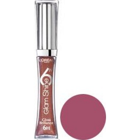 Loreal Glam Shine 6H Volumizer Lipgloss 105 Festhalterose 6 ml