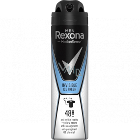 Rexona Men Invisible Ice Frisches Antitranspirant Deodorant Spray für Männer 150 ml