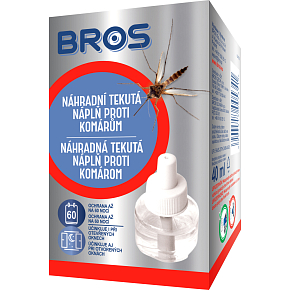 Bros Elektrischer Verdampfer gegen Mücken Nachfüllpackung, 40 ml