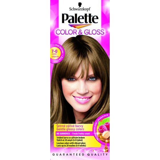 Schwarzkopf Palette Farbe & Glanz Haarfarbe 7 - 0 Ingwer