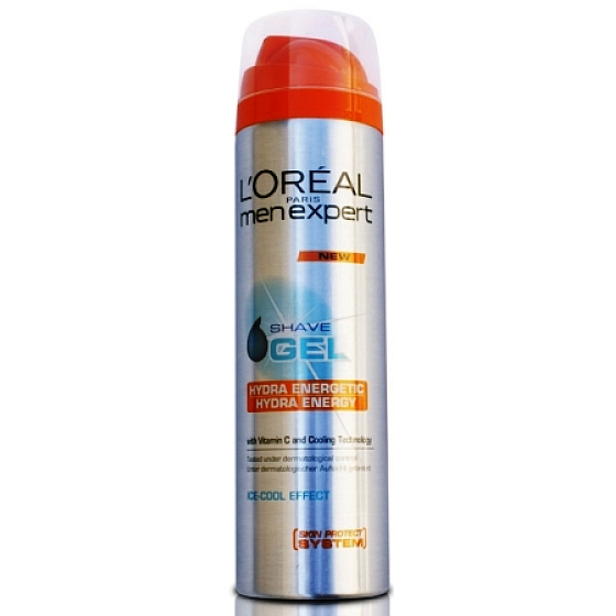 Loreal Paris Men Experte Hydra Energy Rasiergel mit eisauffrischender Wirkung 200 ml
