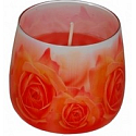 Essenzen des Lebens Rose aromatische Kerze in Glas 100 g
