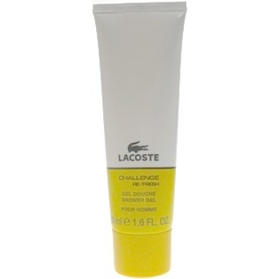 Lacoste Challenge Re / Frisches Duschgel für Männer 50 ml