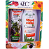 Bione Cosmetics Cannabis Kräuterbalsam mit Rosskastanie 300 ml + regenerierende Körperlotion 500 ml, Geschenkset