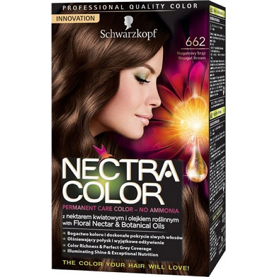 Schwarzkopf Nectra Color Haarfarbe 662 Nougat Brown