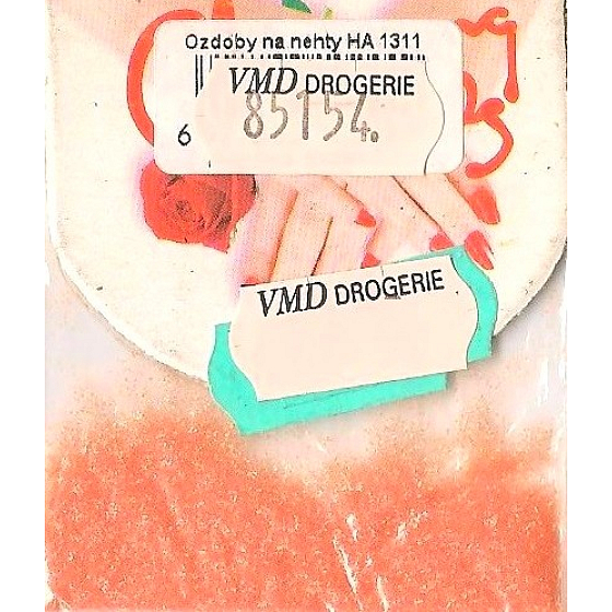 Professionelle Nageldekorationen Puderorange 2 g