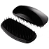 Dtangler Detangling Brush Brush zum einfachen Kämmen von Haaren Soft Black 11,5 cm