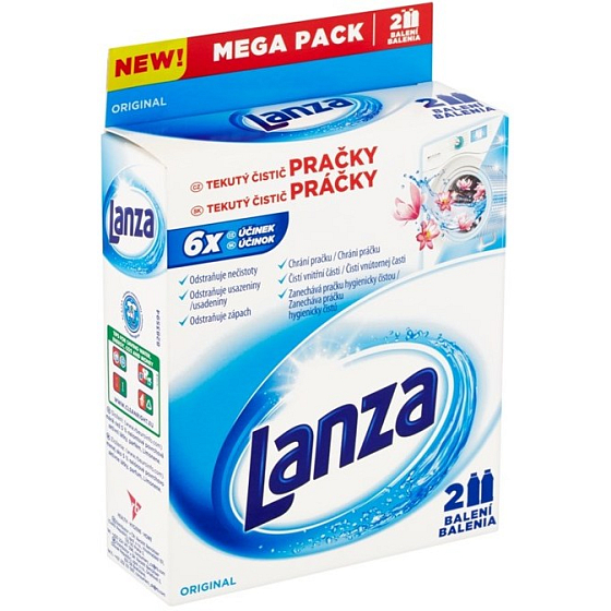 Lanza Original Flüssigwaschmaschinenreiniger 2 x 250 ml