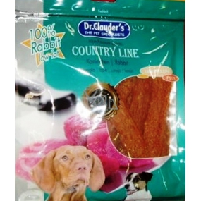 DR. Clauders Country Line Kaninchenscheiben getrocknetes Fleisch für Hunde 170 g