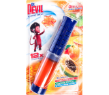 Dr. Devil 3in1 Punktblock WC-Block in der Tube Tropic Fruit, 75 ml