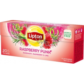 Tee mit Lipton-Himbeer-Punk-Fruchtgeschmack und Rosmarin 20 Aufgussbeutel 36 g