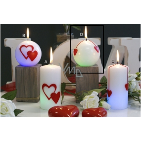 Lima Valentinstag magische Kerze Herzkugel 80 mm 1 Stück