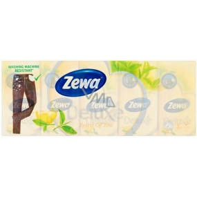 Zewa Deluxe Spirit of Tea parfümierte Papiertaschentücher 10 x 10 Stück Zewa Deluxe Spirit of Tea parfümierte Papiertaschentücher 10 x 10 Stück