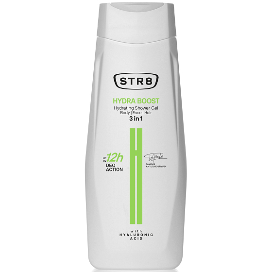 Str8 Hydra Boost 3 in 1 Duschgel für Männer 400 ml