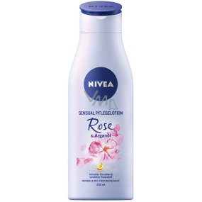 Nivea Rose & Argan Oil Körperlotion mit Öl 200 ml