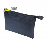 Natalia Angers Kosmetiktasche mit Reißverschluss mittelblau 19 x 13,5 cm NA03