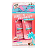 Dirty Works Bubble In Paradise Duschgel 125 ml + Körperlotion 125 ml + Badekappe 1 Stück, Kosmetikset