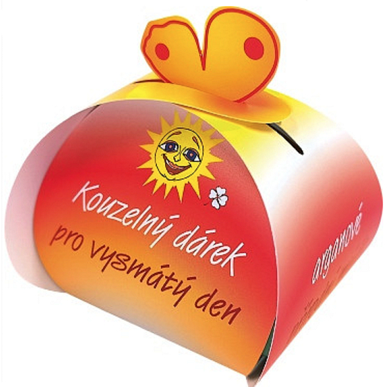 Ein magisches Geschenk Argan Naturseife aus Pflanzenölen für einen Lachtag 50 g