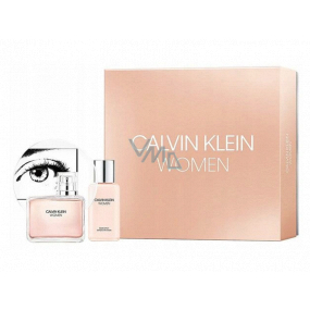 Calvin Klein Women parfümiertes Wasser für Frauen 100 ml + Körperlotion 100 ml, Geschenkset