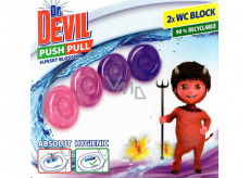 Dr. Devil Sunset Blossom Push Pull WC-Block ohne Korb 2 x 20 g