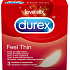 Durex Feel Thin Kondom extra schonend für höhere Empfindlichkeit Nennweite: 56 mm 3 Stück