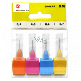 Spokar XM 0,4 - 0,7 mm Interdentalbürsten Set Mix 4 Stück
