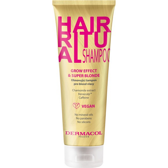 Dermacol Hair Ritual Shampoo für blondes Haar 250 ml