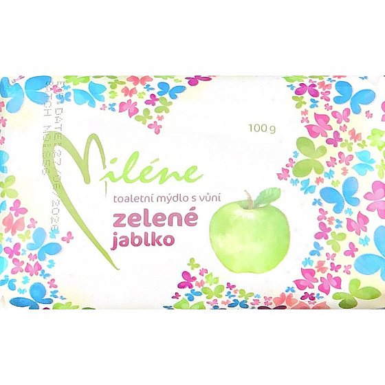 Miléne Grüne Apfel-Toilettenseife 100 g