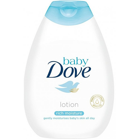 Dove Baby Rich Moisture Soothing Body Lotion für Kinder 400 ml