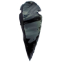 Obsidian-Anhänger Pfeil Naturstein 3,8-5 cm, Stein der Rettung