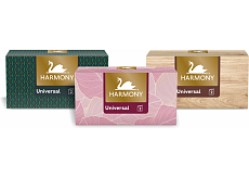 Harmony Universal 2-lagige Papiertaschentücher, Box 150 Stück