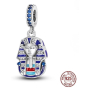 Sterling Silber 925 Ägypten Pharao Tutanchamun's Charm, Reise-Armband-Anhänger