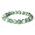 Smaragd-Armband Naturstein, Kugel 9 - 9,8 mm / 16 - 17 cm, Wahrheit - Liebe - Glück - Wohlstand - Kreativität