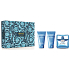Versace Eau Fraiche Man Eau de Toilette 50 ml + Aftershave Balm 50 ml + Duschgel 50 ml, Geschenkset für Männer