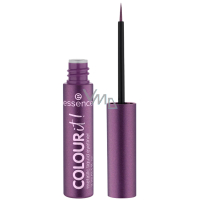 Essence Colour it! metallic flüssige Eyeliner 02 Dark Cherry 3 ml