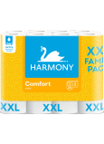 Harmony Comfort XXL 2-lagiger Toilettenpapier, 24 Rollen, 18,2 m Rolle