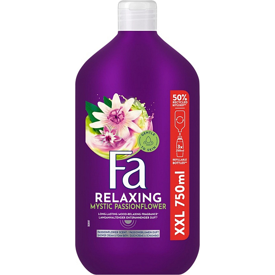 Fa Relaxing Mystic Passionflower Duschgel und Badebalsam 750 ml