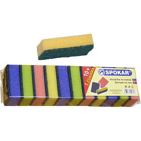 Spokar Schwämme für Geschirr, Packung 10 + 1 Stück GRATIS