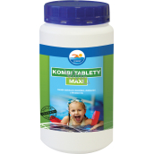 Probazen Kombi Maxi multifunktionale Tabletten für Schwimmbäder, 1 kg